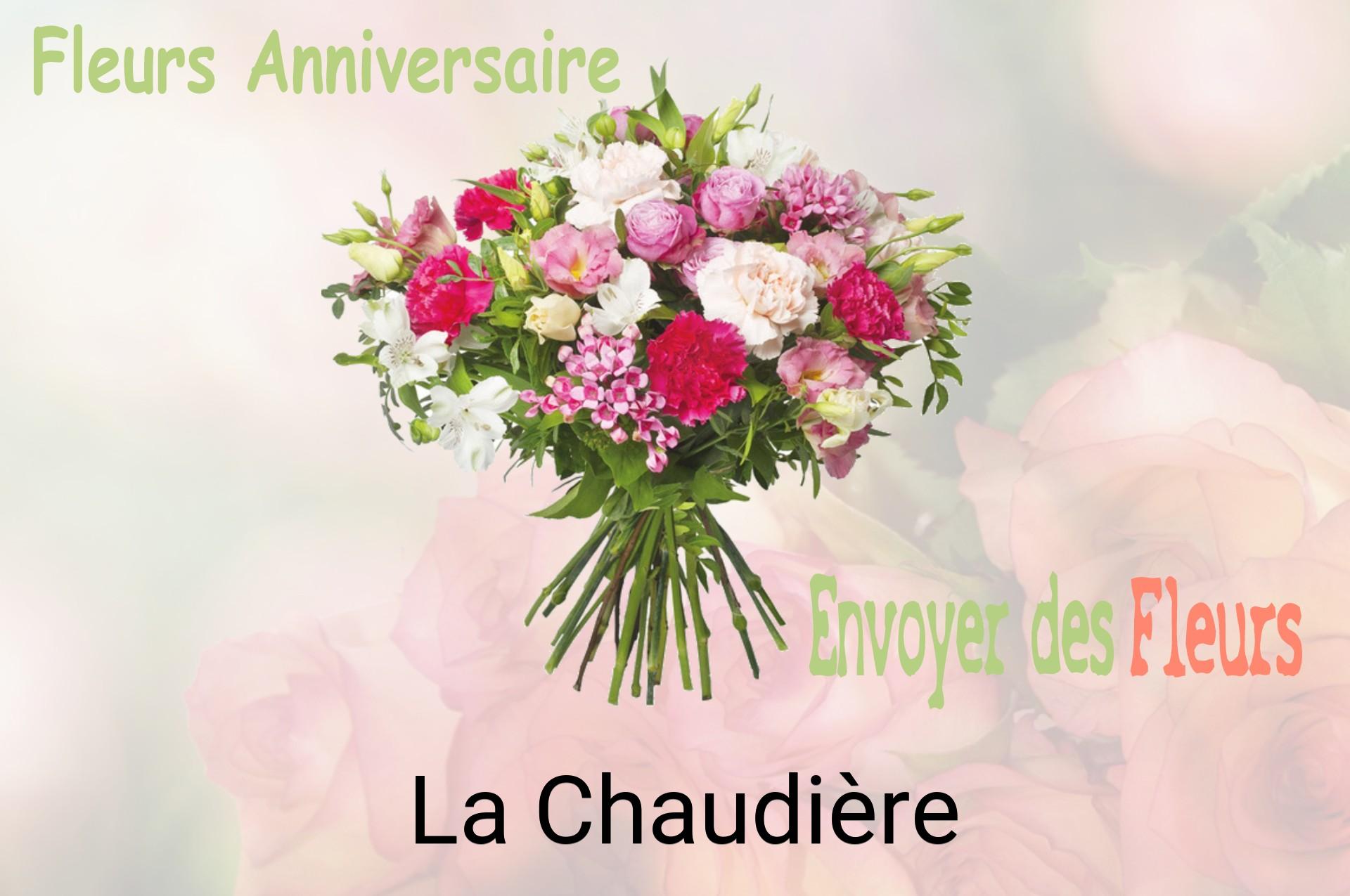 Bouquet de fleurs d’anniversaire livré à La Chaudière